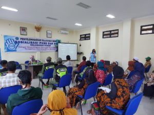 Sosialisasi Petunjuk Teknis Kelurahan Bersih Narkoba (BERSINAR) di Kelurahan Curug
