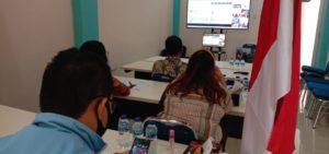 BNN Kota Depok Menghadiri MUSREN BNN 2020 Secara Virtual