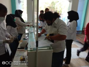 Rapid Test Covid 19 Bagi Pegawai BNN Kota Depok