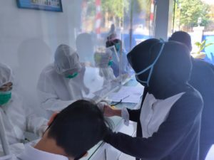 Deteksi dini COVID 19 melalui Rapid Test bagi Pegawai BNN Kota Depok