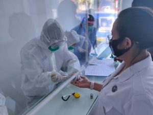 Deteksi dini COVID 19 melalui Rapid Test bagi Pegawai BNN Kota Depok