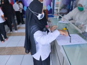 Deteksi dini COVID 19 melalui Rapid Test bagi Pegawai BNN Kota Depok