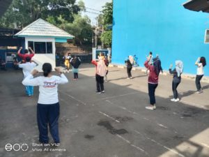 Olahraga Bersama Pertama di Masa Pandemi