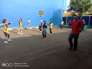Olahraga Bersama Pertama di Masa Pandemi