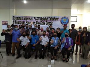 Diseminasi Informasi P4GN Melalui Talkshow di Kecamatan Pancoran Mas