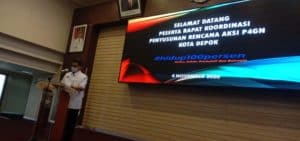 Rakor Penyusunan Rencana Aksi P4GN Kota Depok
