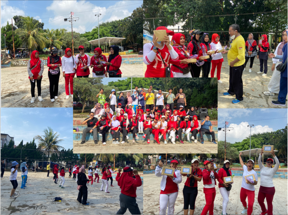 Dalam Rangka HUT BNN Ke-21 BNN Kota Depok Mengadakan Kegiatan Senam Pagi dan Lomba Menyanyikan Mars BNN